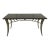 Granite & Brushed Steel Coffee Table For Sale