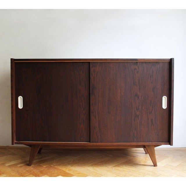 Oak U-450 Sideboard by Jiří Jiroutek for Interier Praha, 1960s For Sale - Image 12 of 18