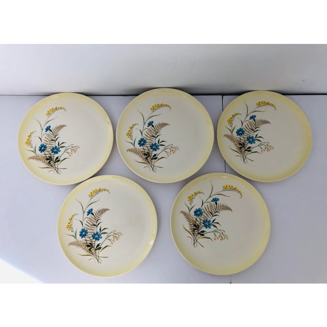 Mid-Century Taylor Smith Versatile Floral Porcelain Dinner S-8 For Sale In New York - Image 6 of 6