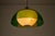 Space Age Green Semi-Sphere Pendant with White Diffuser, 1970s For Sale - Image 6 of 10