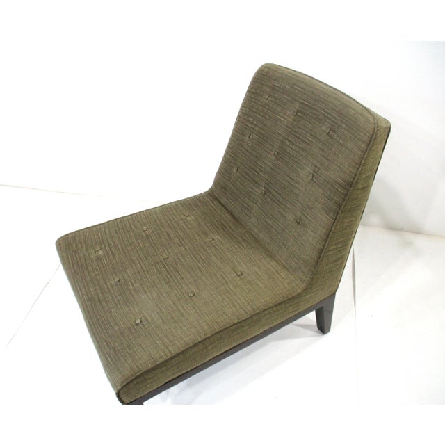 Edward Wormley Mid Century Slipper Chair for Dunbar For Sale - Image 9 of 11