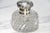 A magnificent example of Victorian luxury and craftsmanship, this large antique cut crystal inkwell is a true statement...