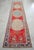 Turkish Runner Rug Hand-Knotted Muted Colors Tribal Hallway Decor Lady Bug Pattern - 3'1" X 12'9" For Sale - Image 9 of 14