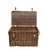 Woven wicker trunk, an object that conveys an immediate sense of craftsmanship and warmth of times gone by. Made of woven...