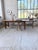 Wood Golden Oak Farmhouse Table with Extension, 1960s For Sale - Image 7 of 18