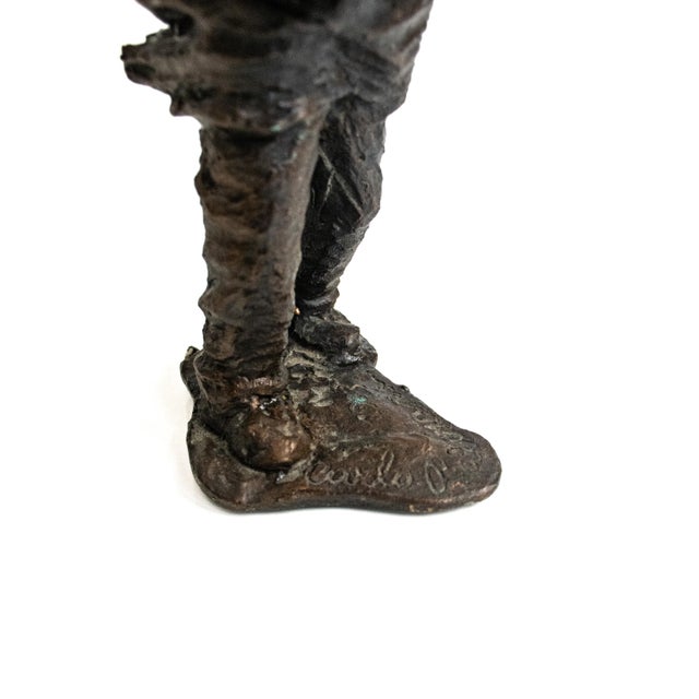 Market 1973 Bronze Sculpture by Carlo Balljana For Sale - Image 6 of 14