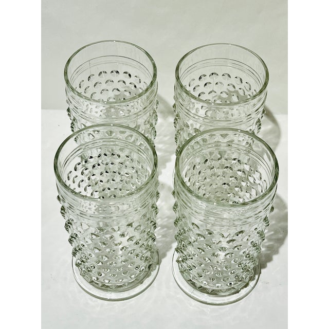 Vintage Hobnail Glasses Fenton Glasses Large Tumblers Set of 4 Chairish