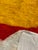 Ivory Contemporary Beni M'rirt Moroccan Wool Rug – Abstract Hand-Knotted Berber Carpet – Large Red Saffron Ivory Statement Rug For Sale - Image 8 of 8