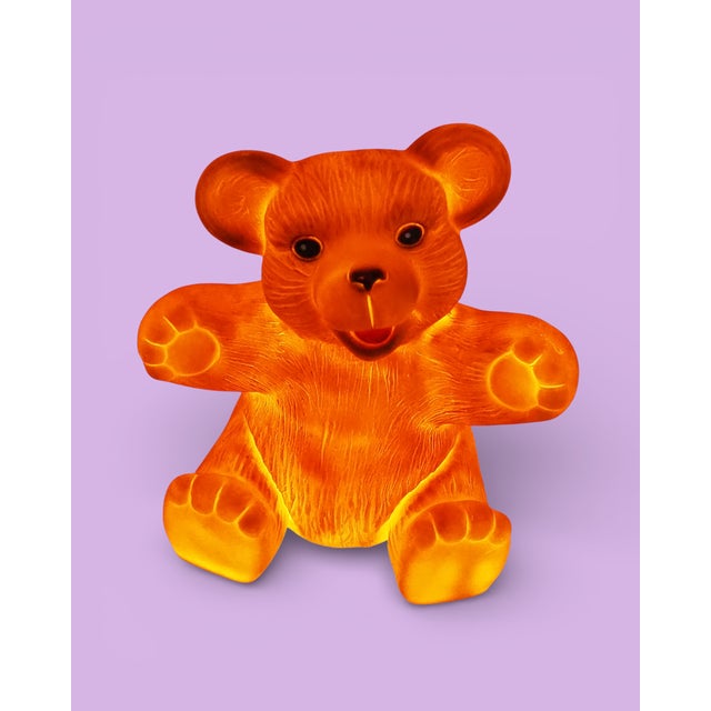 Vintage Teddy Bear Lamp from Heico, 1980s For Sale - Image 6 of 15