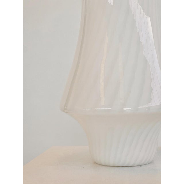 Murano Glass Mushroom Table Lamp, 1970s For Sale - Image 6 of 8