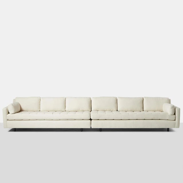 Mid-Century Modern Two-Part Sofa by Harvey Probber For Sale - Image 3 of 8