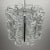 Vintage Ice Murano Glass Chandelier from AV Mazzega, Italy, 1970s For Sale - Image 13 of 18