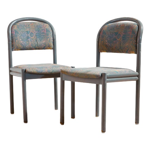 Vintage Beech Chair, 1980s For Sale