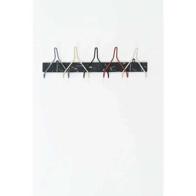 Stunning quirky coat rack in the 1950's style we love so much. In good vintage condition. Measurements H. 22 cm; B. 78,5...