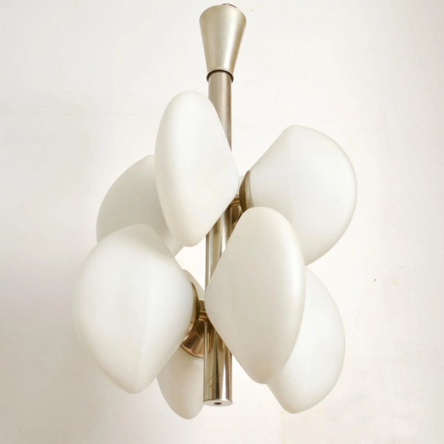 Sputnik Pendant with Opalescent Shades, 1960s For Sale - Image 6 of 13