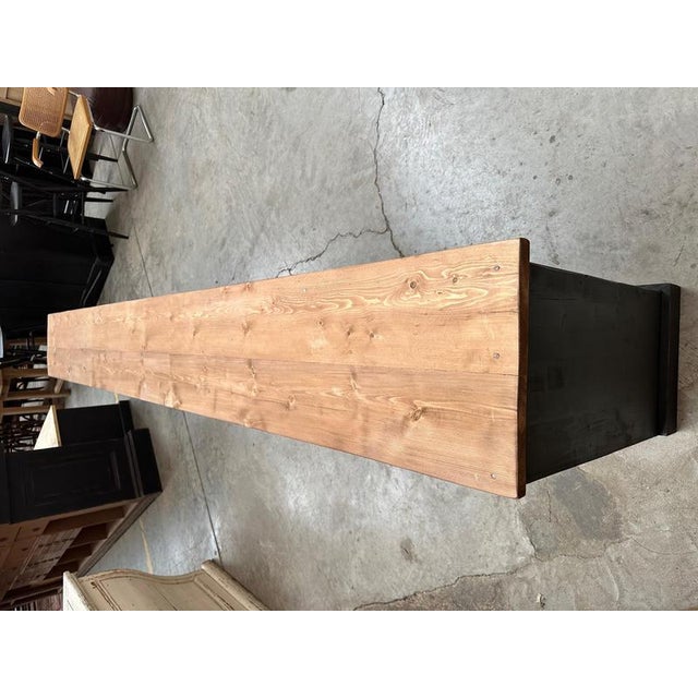 Handcrafted Sideboard in Wood For Sale - Image 12 of 15