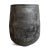 Modern Tumbler Black Earth Ware Vintage Pot Planter For Sale - Image 3 of 6