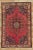 Vintage Red Persian Hamadan Rug - 04'06 X 06'09 For Sale - Image 9 of 10