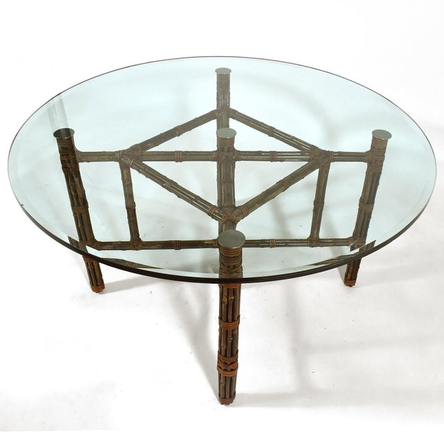 1970s John McGuire BA-13 Bamboo Dining Table For Sale - Image 5 of 9