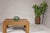 Mid 20th Century Country Style Parsons Legs Woven Rattan Coffee Table with Wooden Core, Vintage For Sale - Image 5 of 12