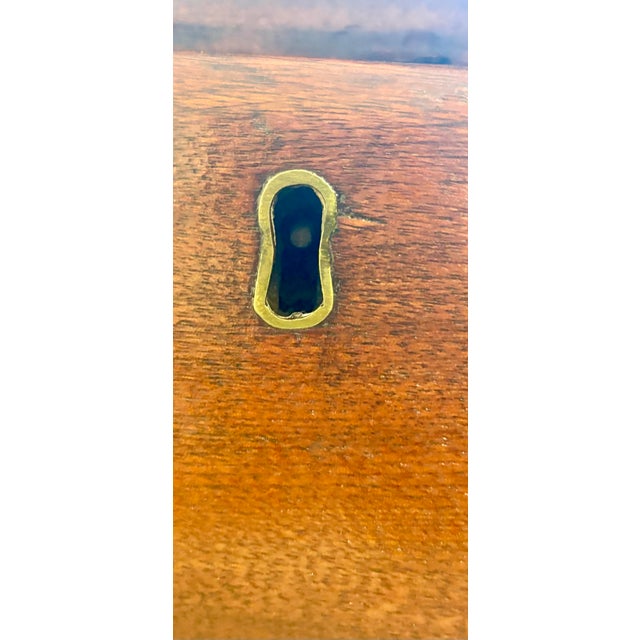 Circa 1790–1820 | Solid Mahogany with Pine Secondary** This elegant antique chest of drawers dates to the late 18th to...