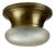 Brass and Murano Glass Ceiling Lamp, Italy, 1960s For Sale