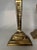 Pair of French Renaissance Solid Brass Candlesticks For Sale - Image 11 of 12