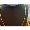 24 Karat Pure Gold Hand Made Yellow Gold Bead Necklace, 13 Gm, 18 Inch For Sale - Image 16 of 18