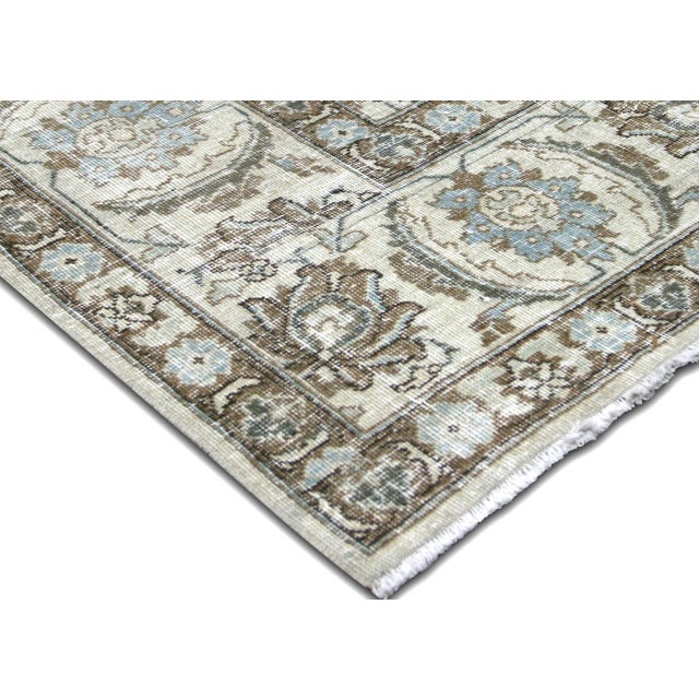 Transitional 1960s Persian Tabriz Rug For Sale - Image 3 of 6