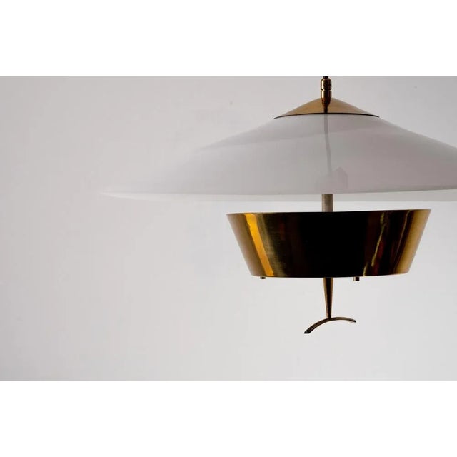 Metal Up-and-Down Ceiling Light from Stilnovo, 1950s For Sale - Image 7 of 12