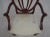 Wood Pair Baker Shield Back Mahogany Armchairs For Sale - Image 7 of 12