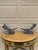 Pair of Vintage Faux Ram Horn Sculptures on Black Marble Bases For Sale - Image 9 of 16