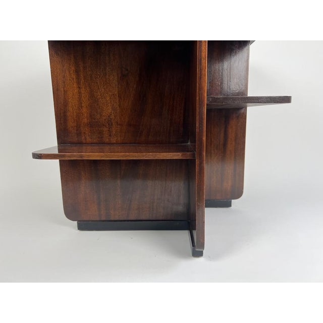 Wood Antique Art Deco Book Side Table from Waring & Gillow, England, 1920s-1930s For Sale - Image 7 of 18