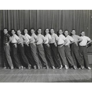 1950s Ann Arbor Male Dancers Photograph For Sale