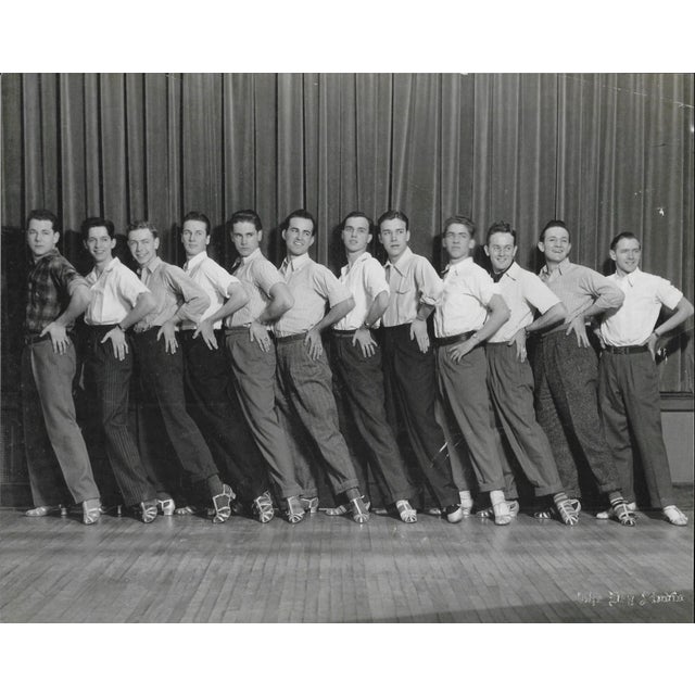1950s Ann Arbor Male Dancers Photograph For Sale