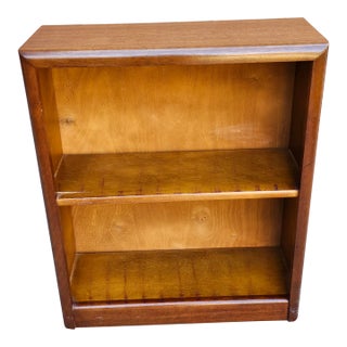 Mid 20th Century Solid Mahogany Encyclopedia Bookcase, Circa 1960s For Sale