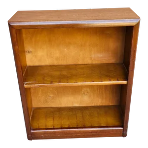 Mid 20th Century Solid Mahogany Encyclopedia Bookcase, Circa 1960s