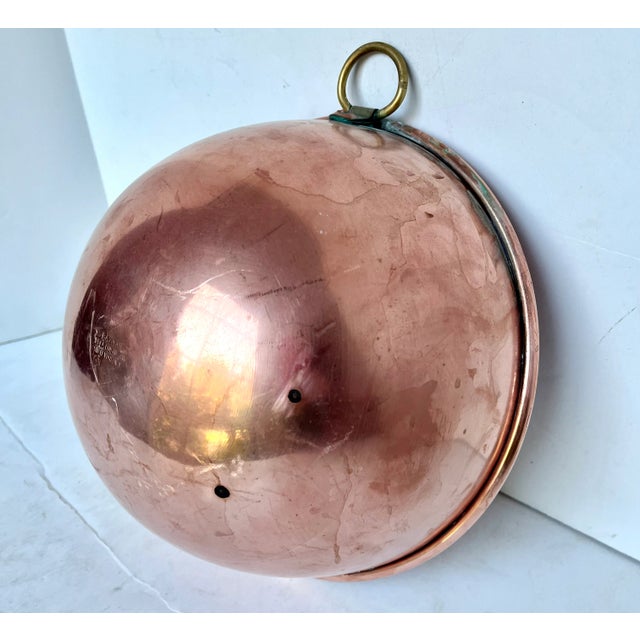 Vintage Bazaar De La Cuisine Copper Mixing Bowl For Sale - Image 9 of 11