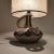 Large German Stoneware Table Lamp from Søholm, 1960s For Sale - Image 9 of 13