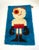 This adorable boxer is victorious despite his black eye. This is an original 1970s Ege Rya "Kids Collection" wall tapestry...