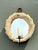 Vintage Laurel Leaf Wall Mirror With Candle Holder For Sale - Image 11 of 12