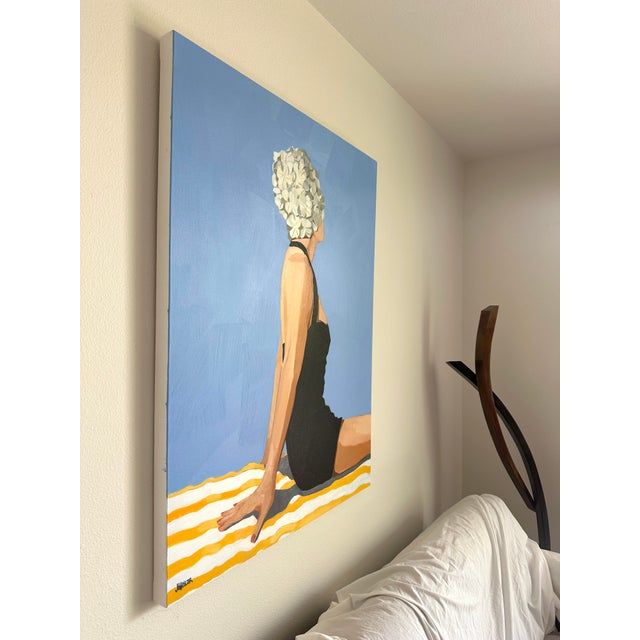 2020s "Hydrangea" Original Modern Oil Painting, by Jennifer Hohlfelder For Sale - Image 5 of 10