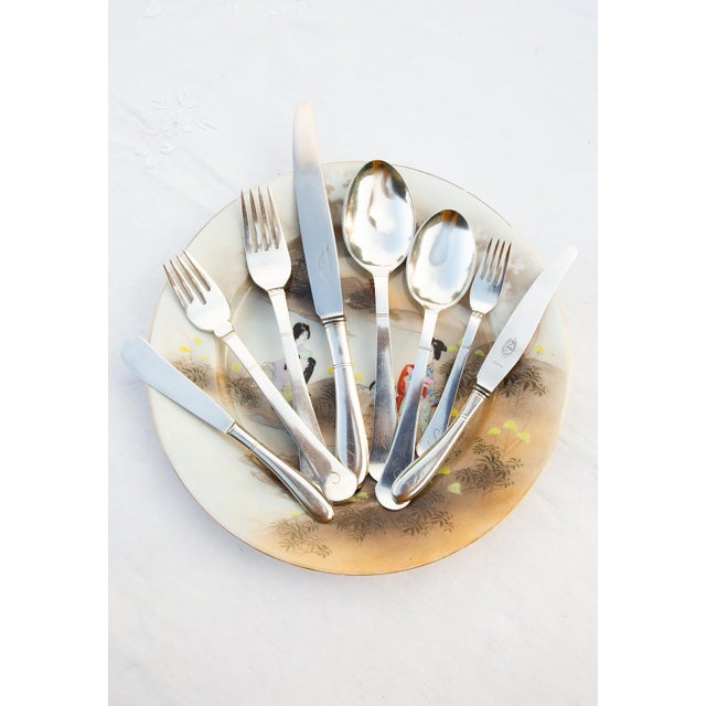 Swedish Cutlery Set Svensk Initial S from Gab, 1940s, Set of 88 For Sale - Image 12 of 12