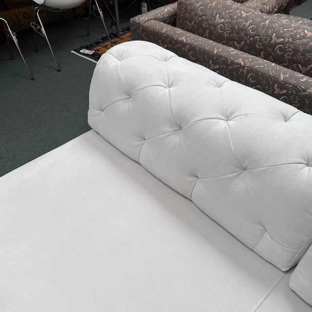West Elm Tillary Daybed, Ivory For Sale - Image 11 of 12