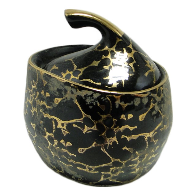 Art Deco Sugar Bowl from Giesche, Poland, 1930s For Sale
