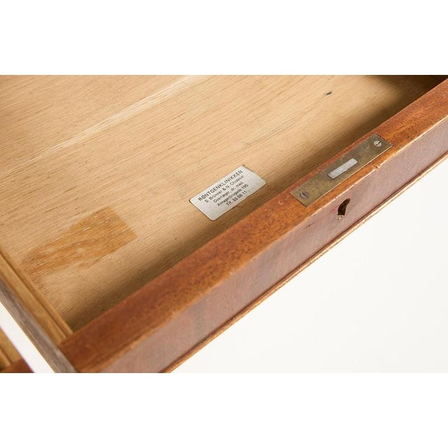 Danish Mahogany Desk from Frits Henningsen, 1950s For Sale - Image 6 of 13