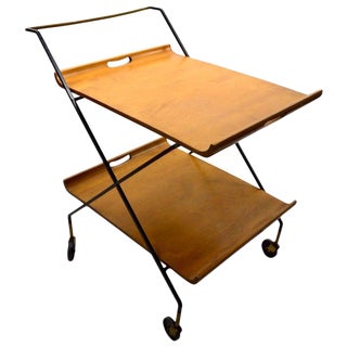 Mid Century Cart by Baughman for Murrey Furniture For Sale