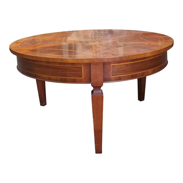 1980s Louis XVI Style Coffee Table, 1980s For Sale - Image 5 of 5