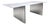 Dining Table in Hand Ground Aluminium by Case Studios For Sale