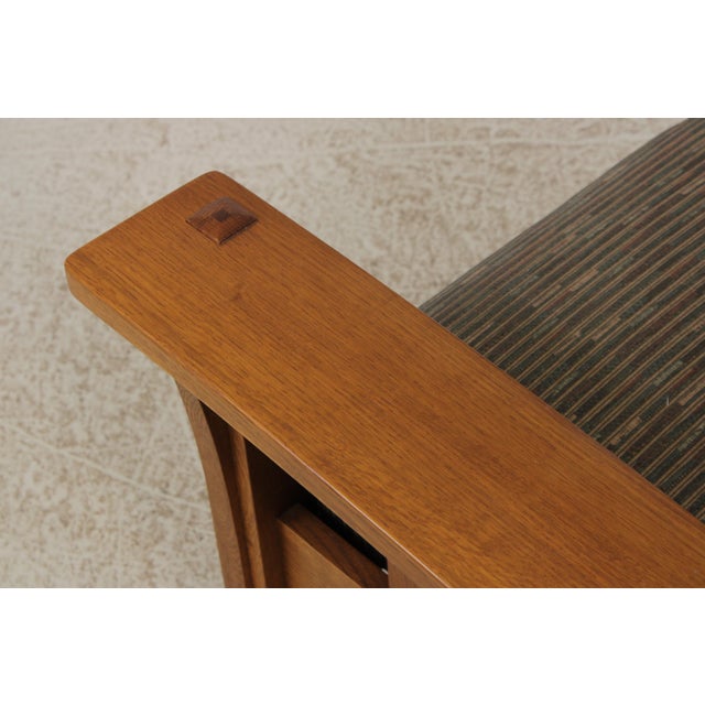 Stickley Bow Arm Mission Oak Morris Chair For Sale - Image 10 of 18